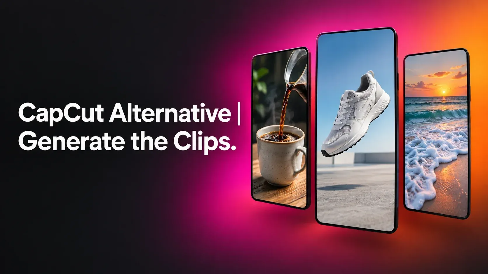 CapCut Alternative: Generate the Clips title card