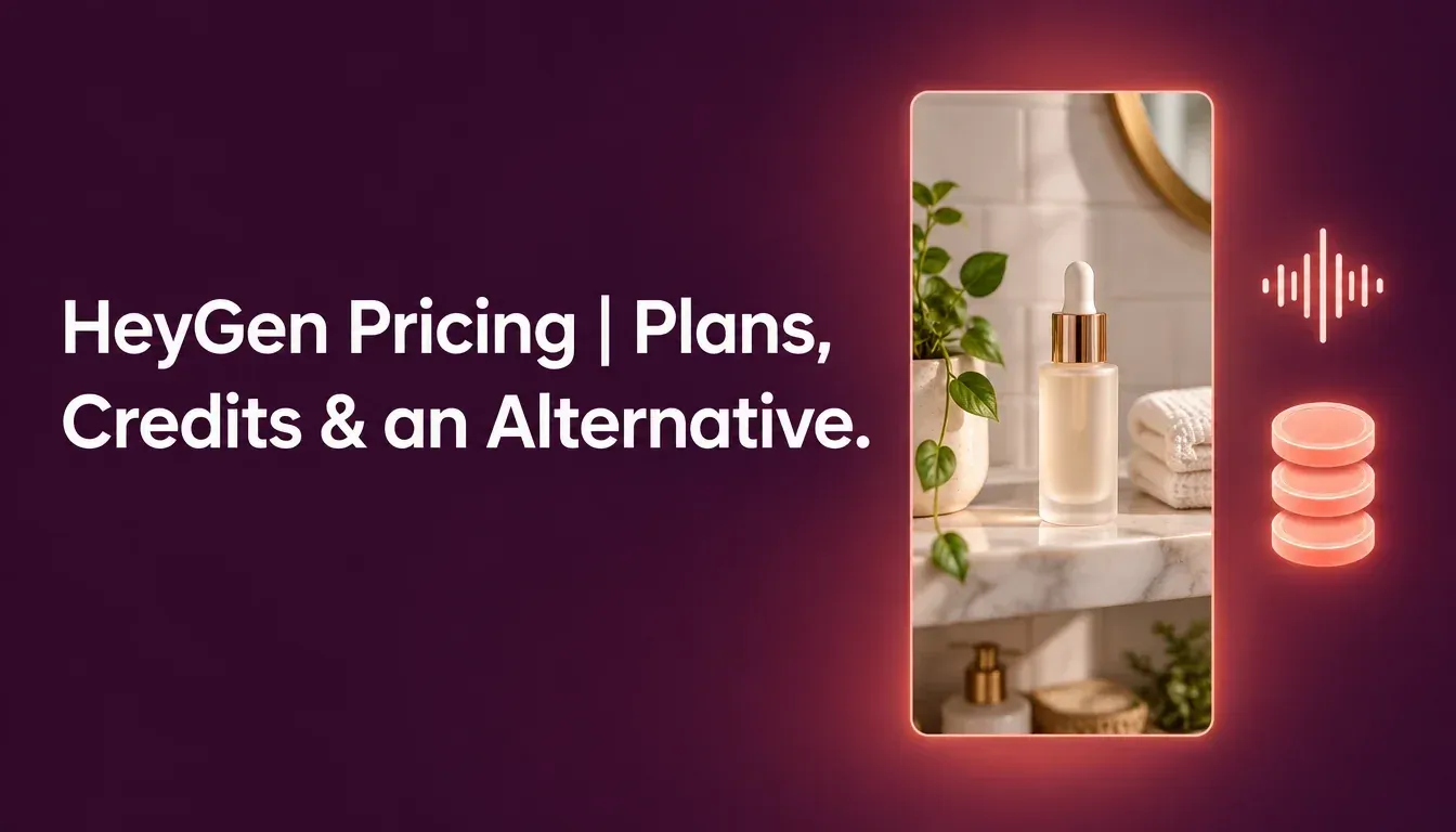 HeyGen Pricing: Plans, Credits and an Alternative title card