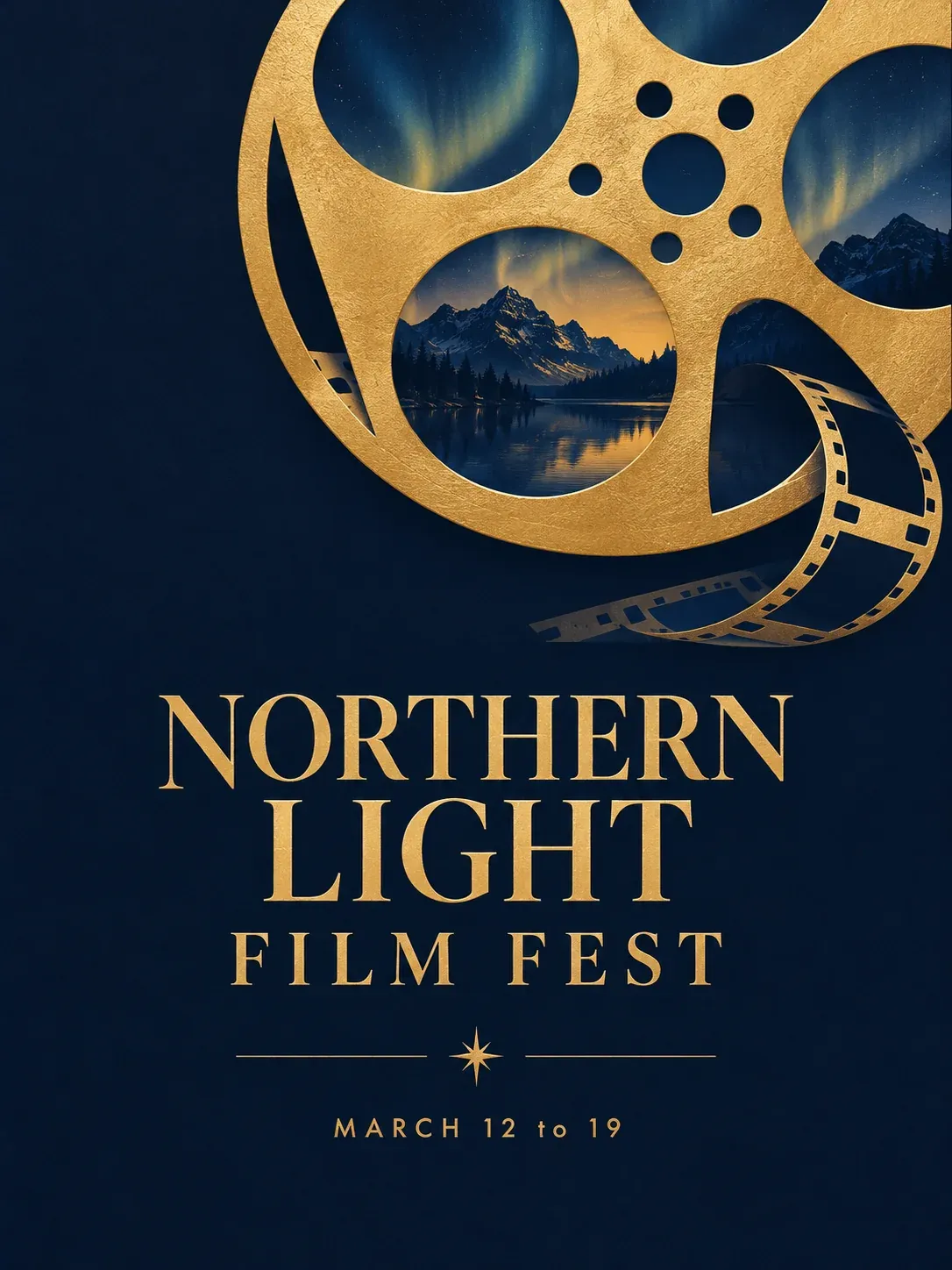 Prompt 9, film festival poster: real Omnely output from GPT Image 2.5 Flare at 1K