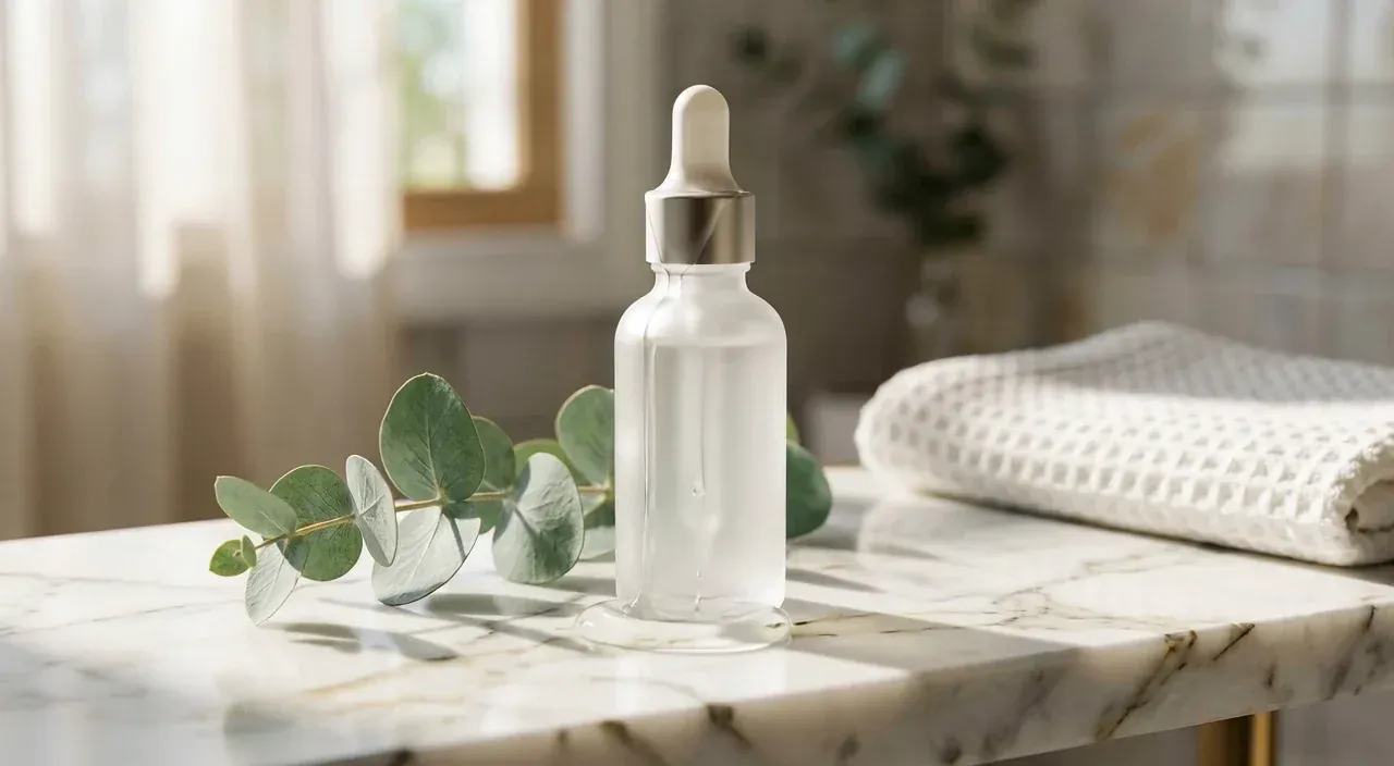 Frame from a Grok Imagine Video 1.5 serum explainer clip