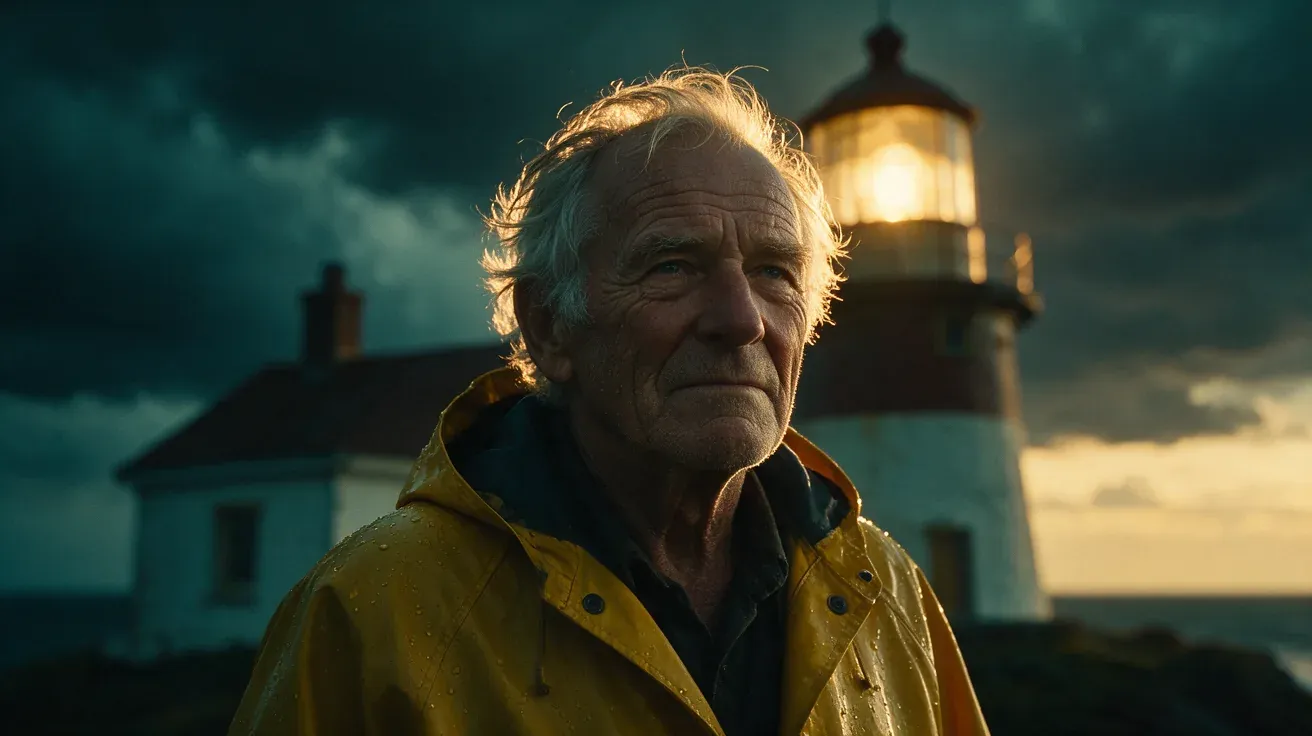 Lighthouse keeper portrait, Seedream 5.0 Pro