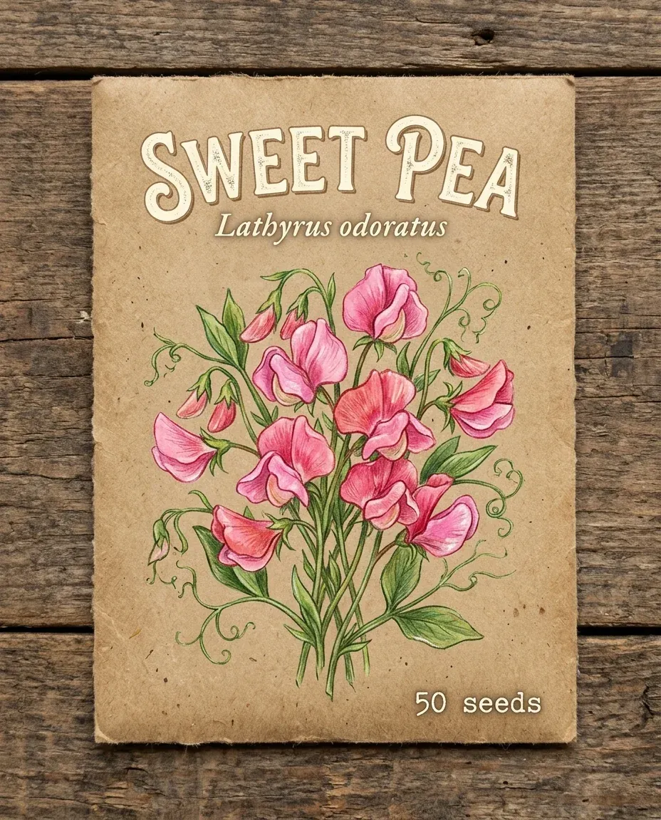 Prompt 2, seed packet text: real Omnely output from Nano Banana 2 at 1K